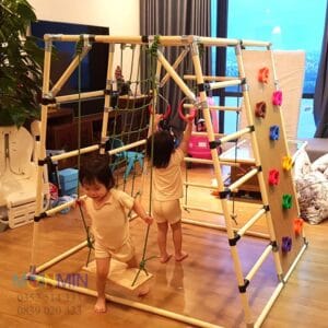 xà đu đa năng cho bé bộ cao 1.3m