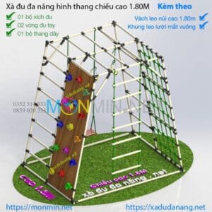 xà đu đa năng cho bé Satech