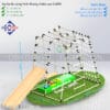 Cơ bản + vách leo núi + lưới vuông + máng 1.6m – cao 1.6m Xà đu đa năng hình thang