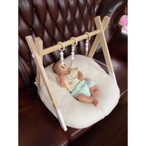 Giá chữ A cho bé bằng gỗ - Kệ chữ A Monmin - Chuẩn Montessori - Chất lượng cao - An toàn cho trẻ sơ sinh