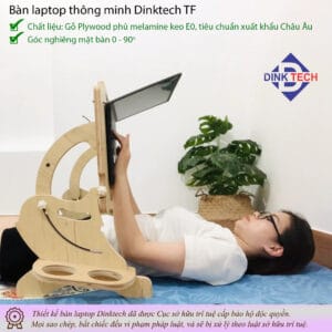 Bàn laptop thông minh Dinktech Bàn nằm làm việc