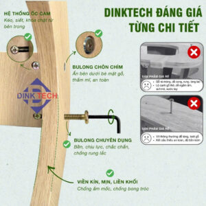 Ghế ngồi quỳ công thái học Dinktech